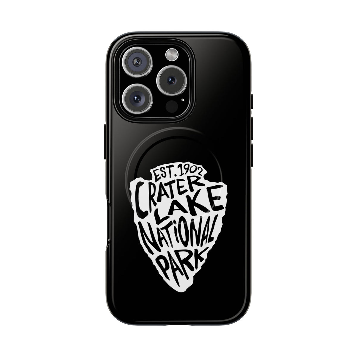 Crater Lake National Park iPhone Case with MagSafe - Arrowhead Design