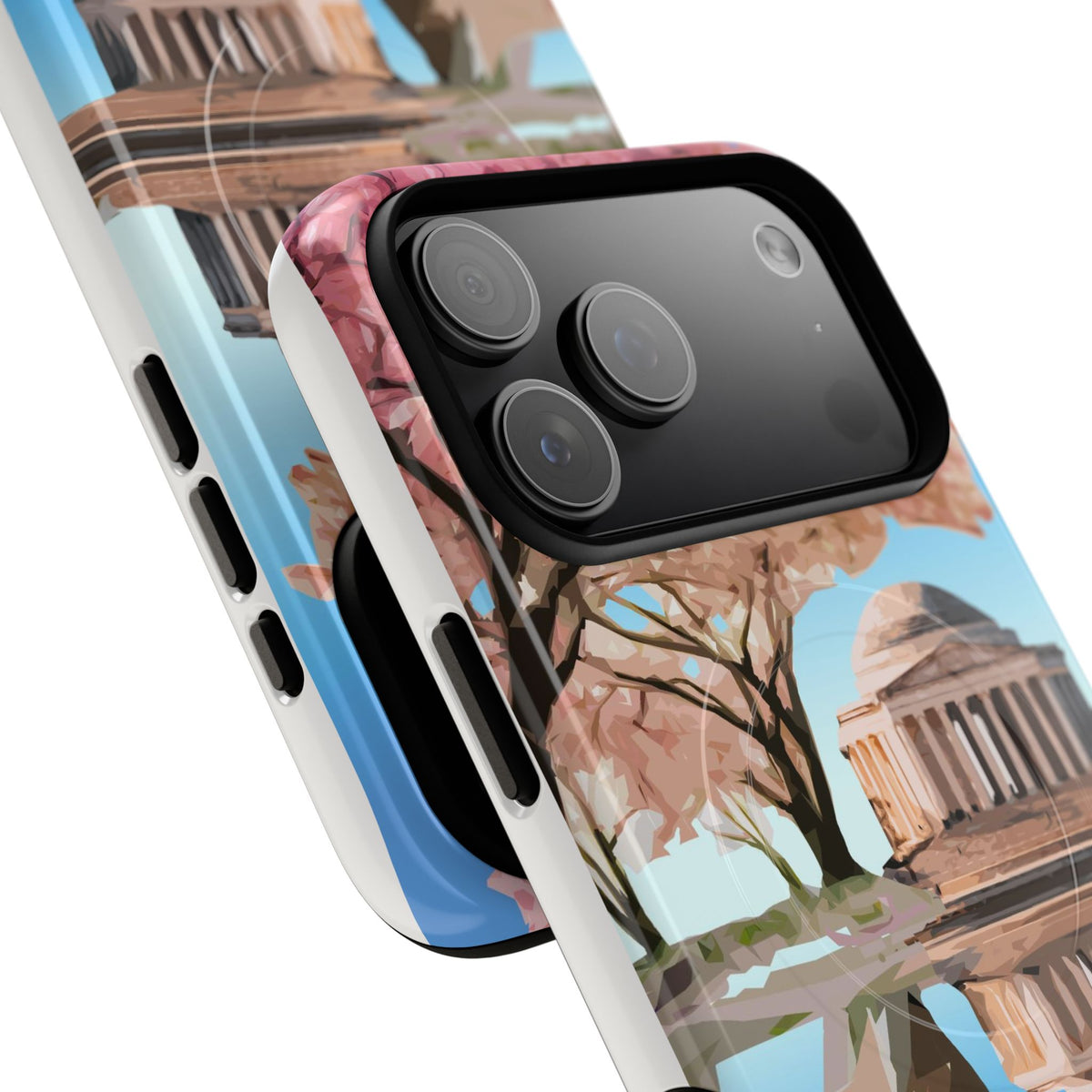 National Mall Washington DC iPhone Case with MagSafe - WPA Design