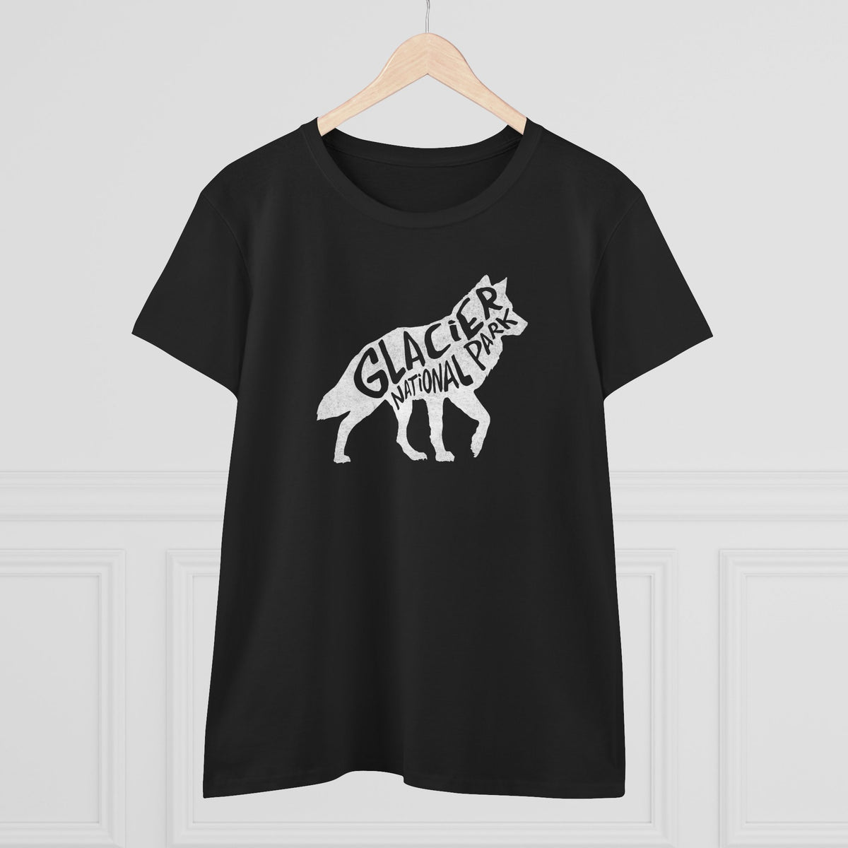 Glacier National Park Women's T-Shirt - Wolf