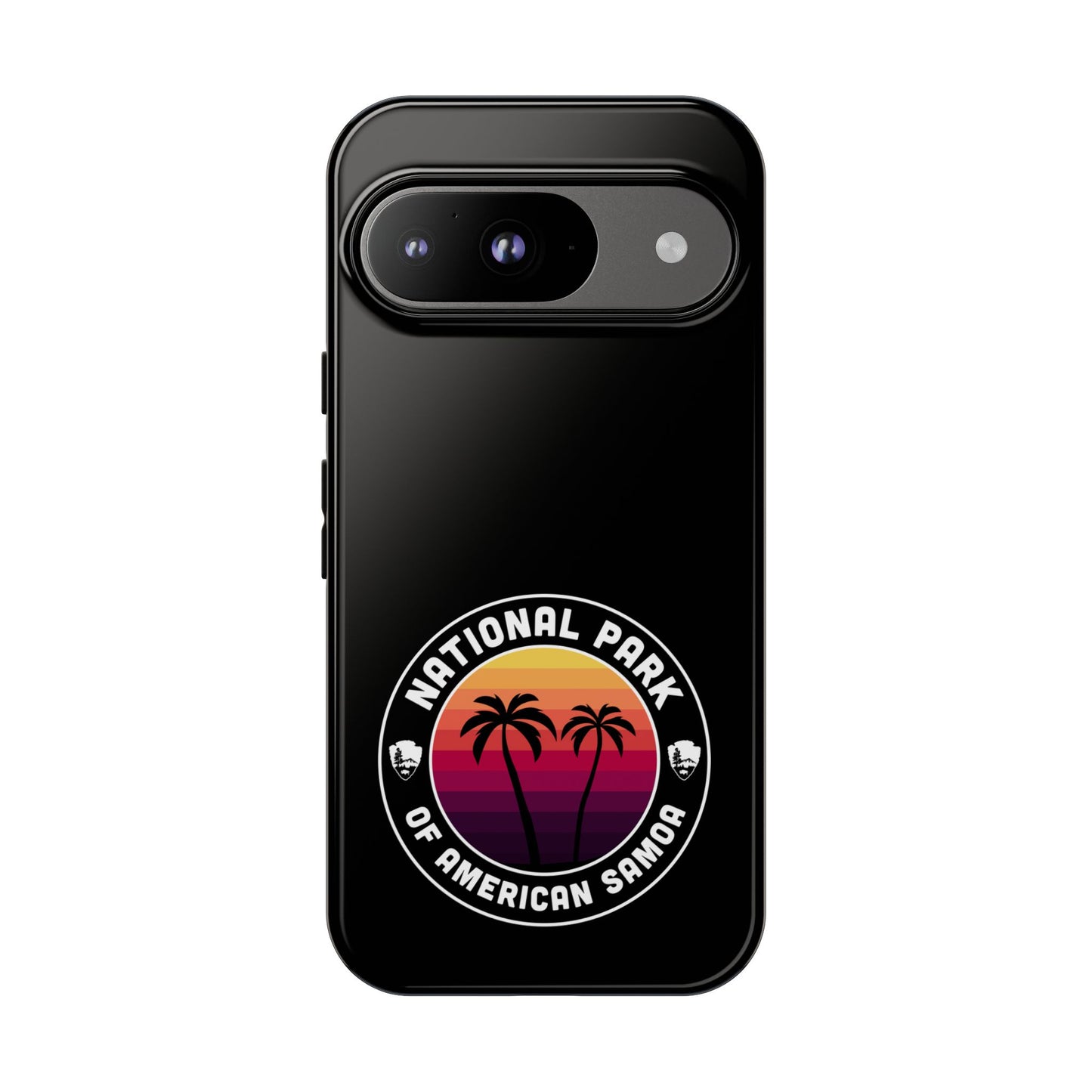 National Park of American Samoa Phone Case - Round Emblem Design