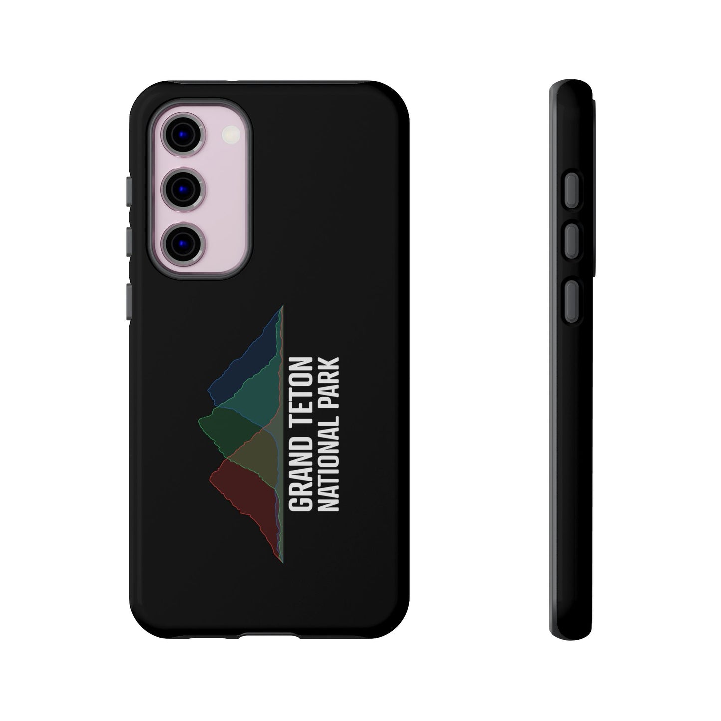 Grand Teton National Park Phone Case - Histogram Design