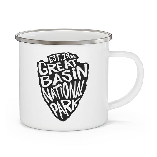 Great Basin National Park Enamel Camping Mug - Arrowhead