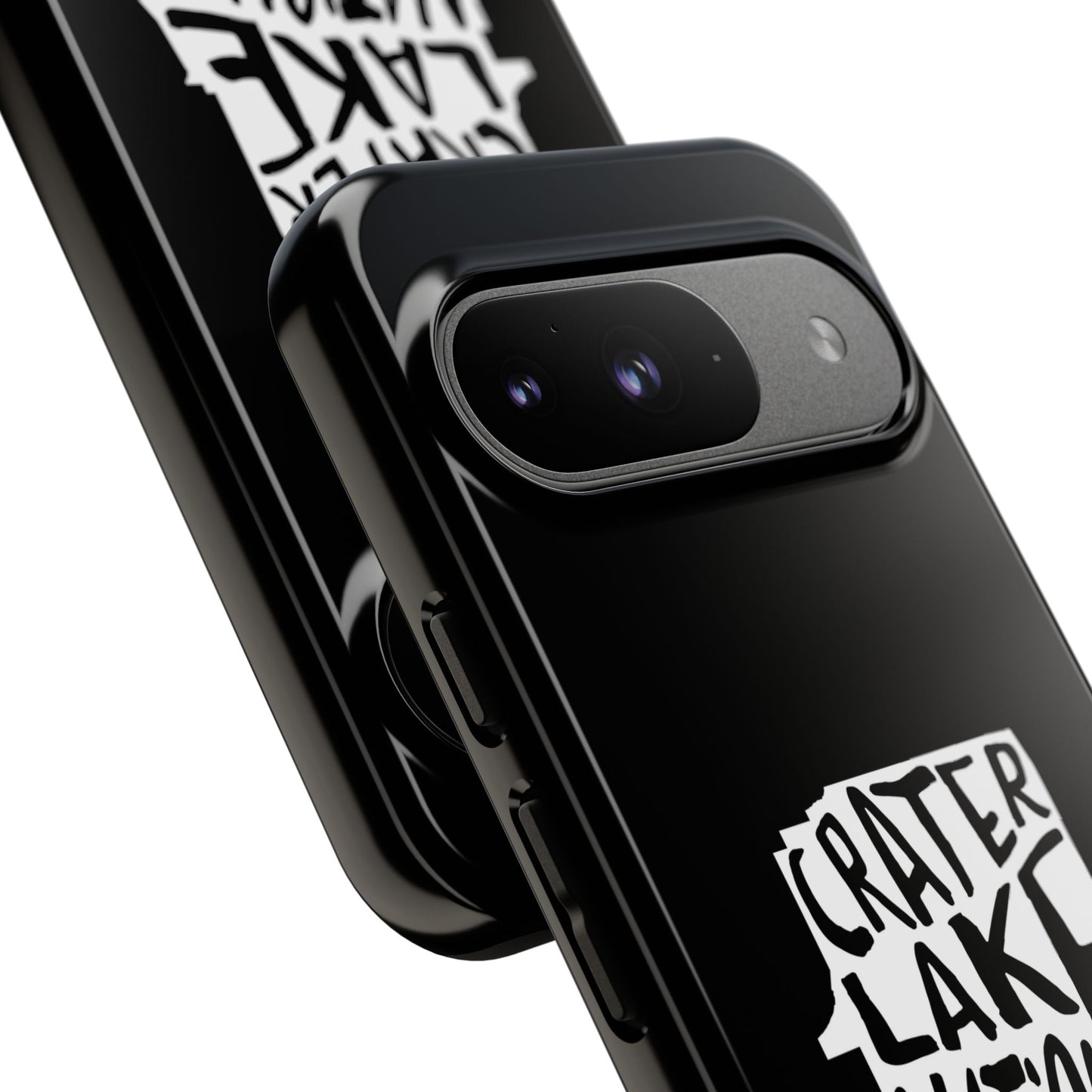 Crater Lake National Park Phone Case - Map Design