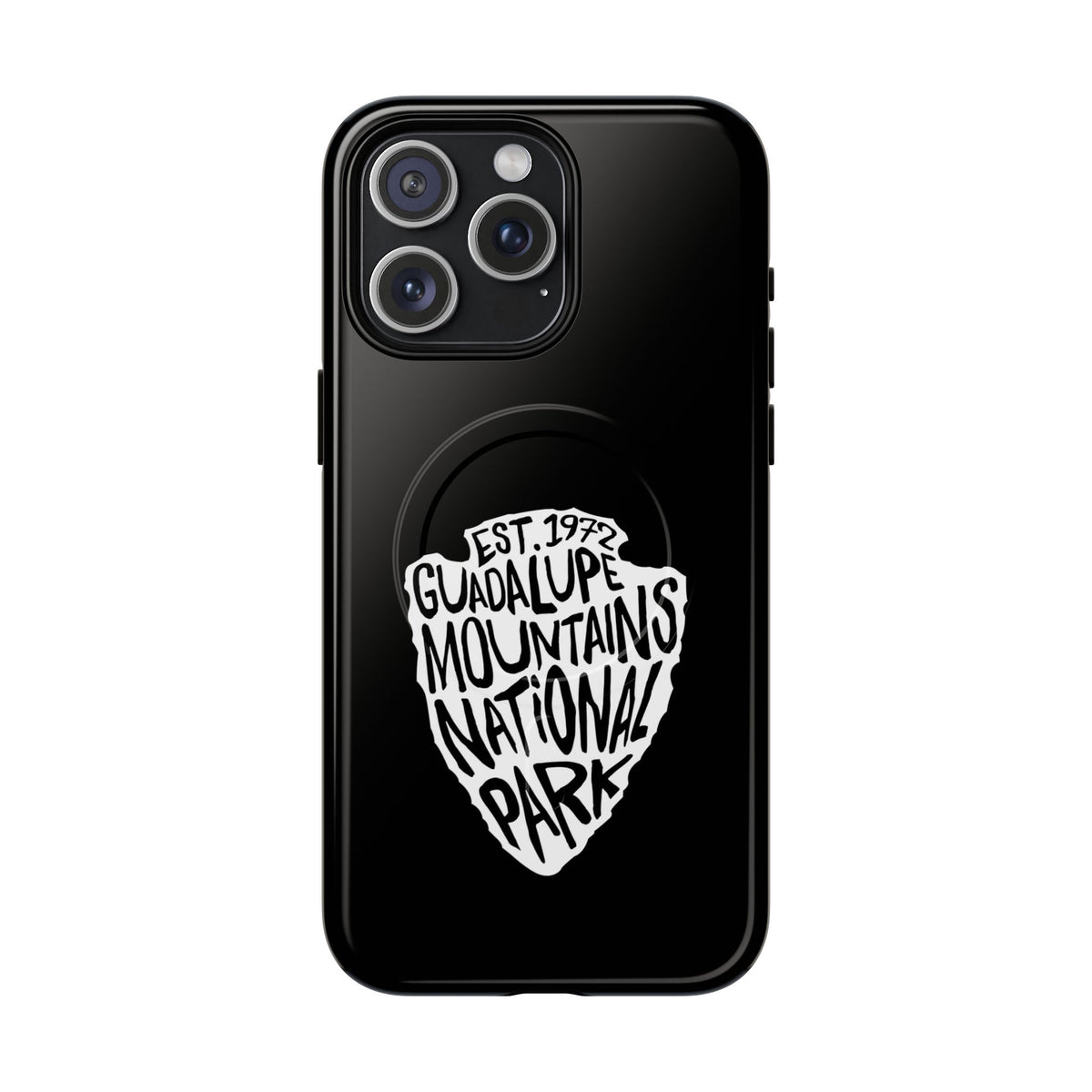 Guadalupe Mountains National Park iPhone Case with MagSafe - Arrowhead Design