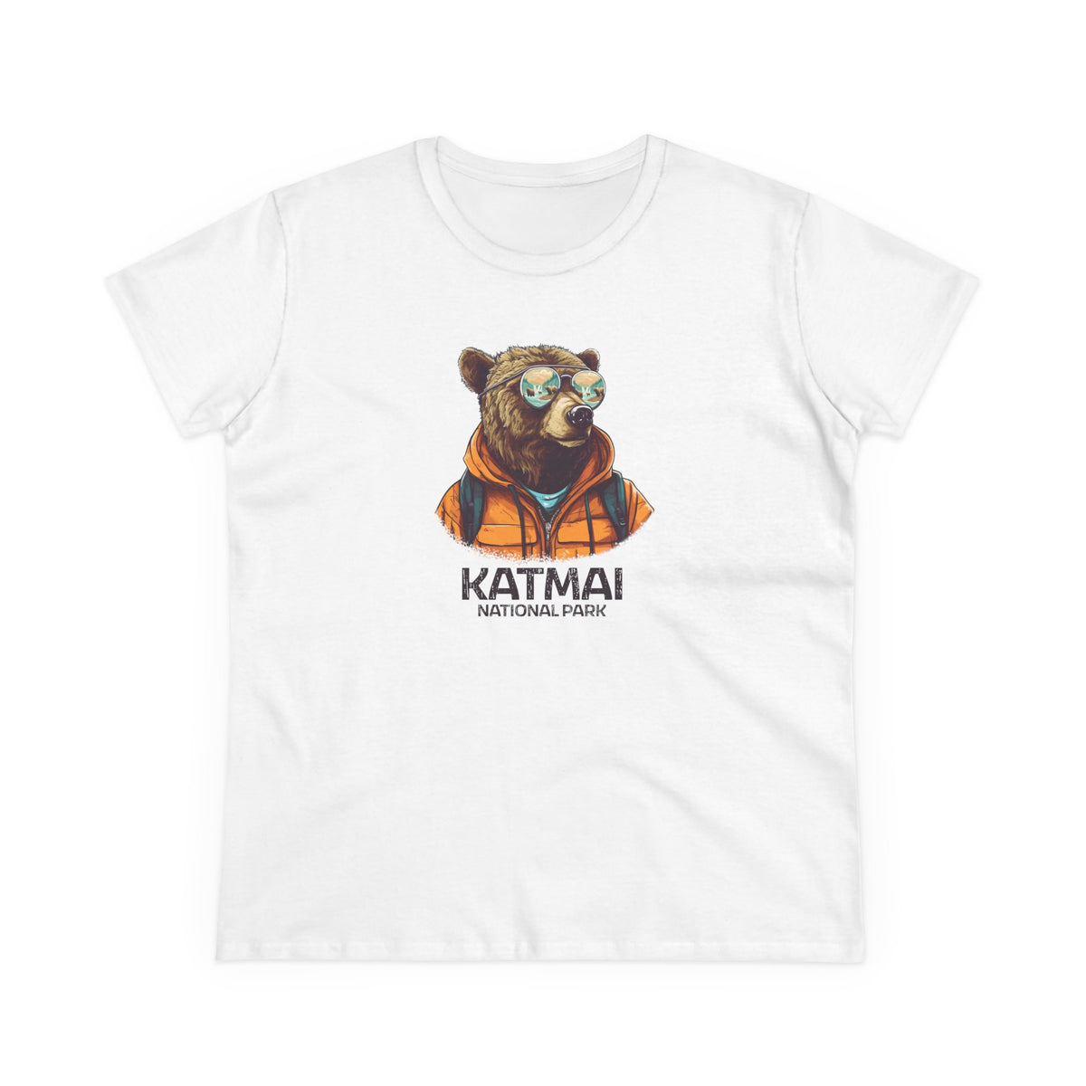 Katmai National Park Women's T-Shirt - Cool Grizzly Bear