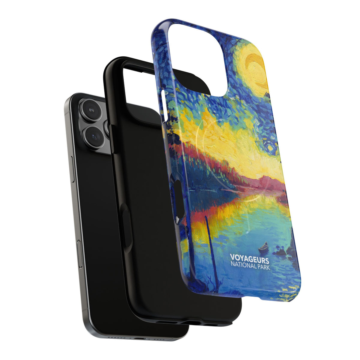 Voyageurs National Park iPhone Case with MagSafe - Starry Night