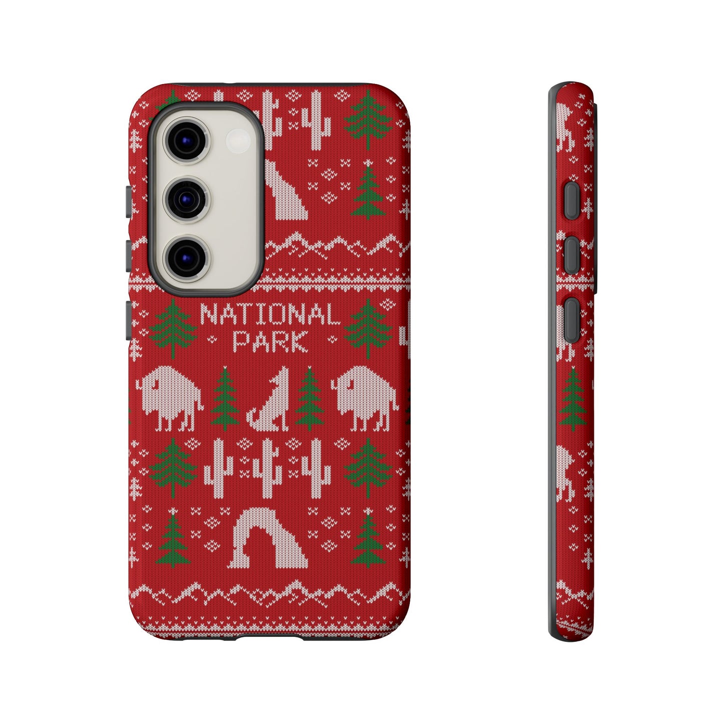 National Park Phone Case - Fair Isle Pattern