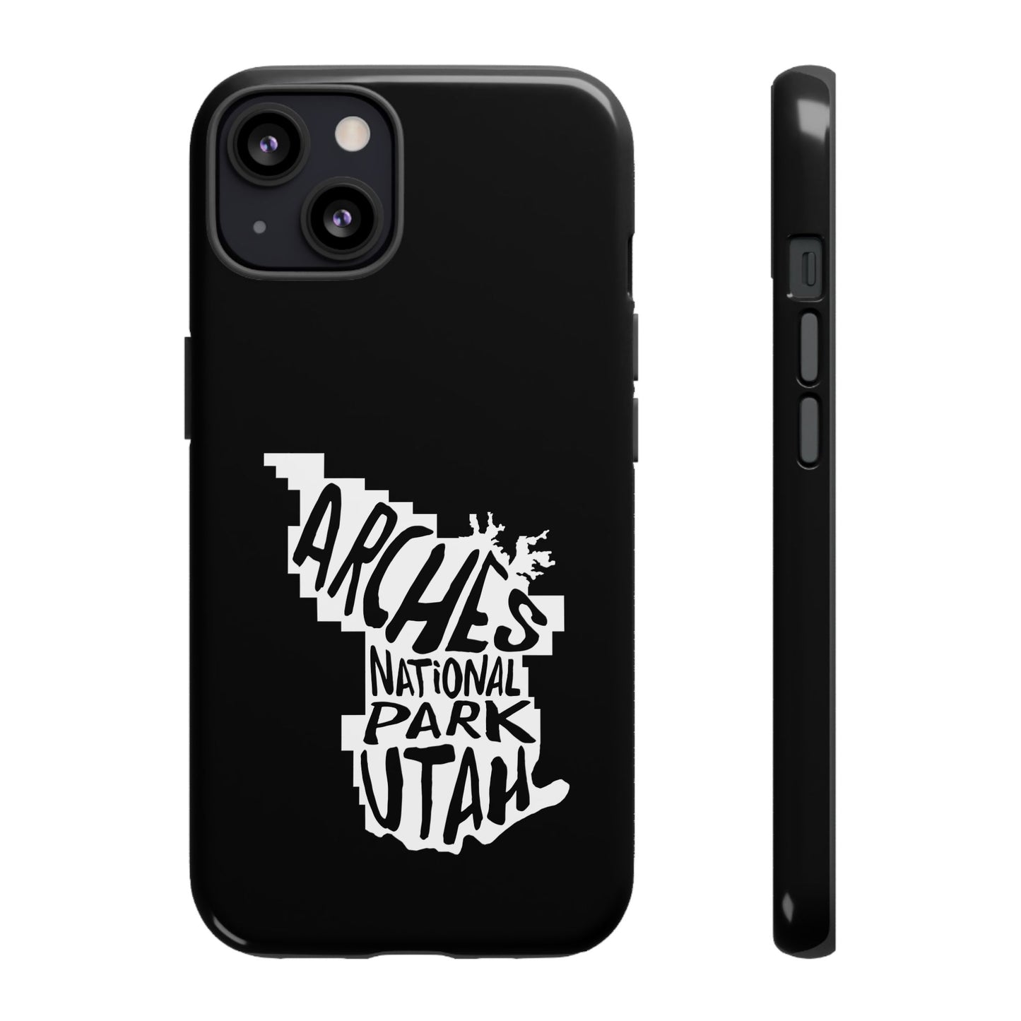 Arches National Park Phone Case - Map Design