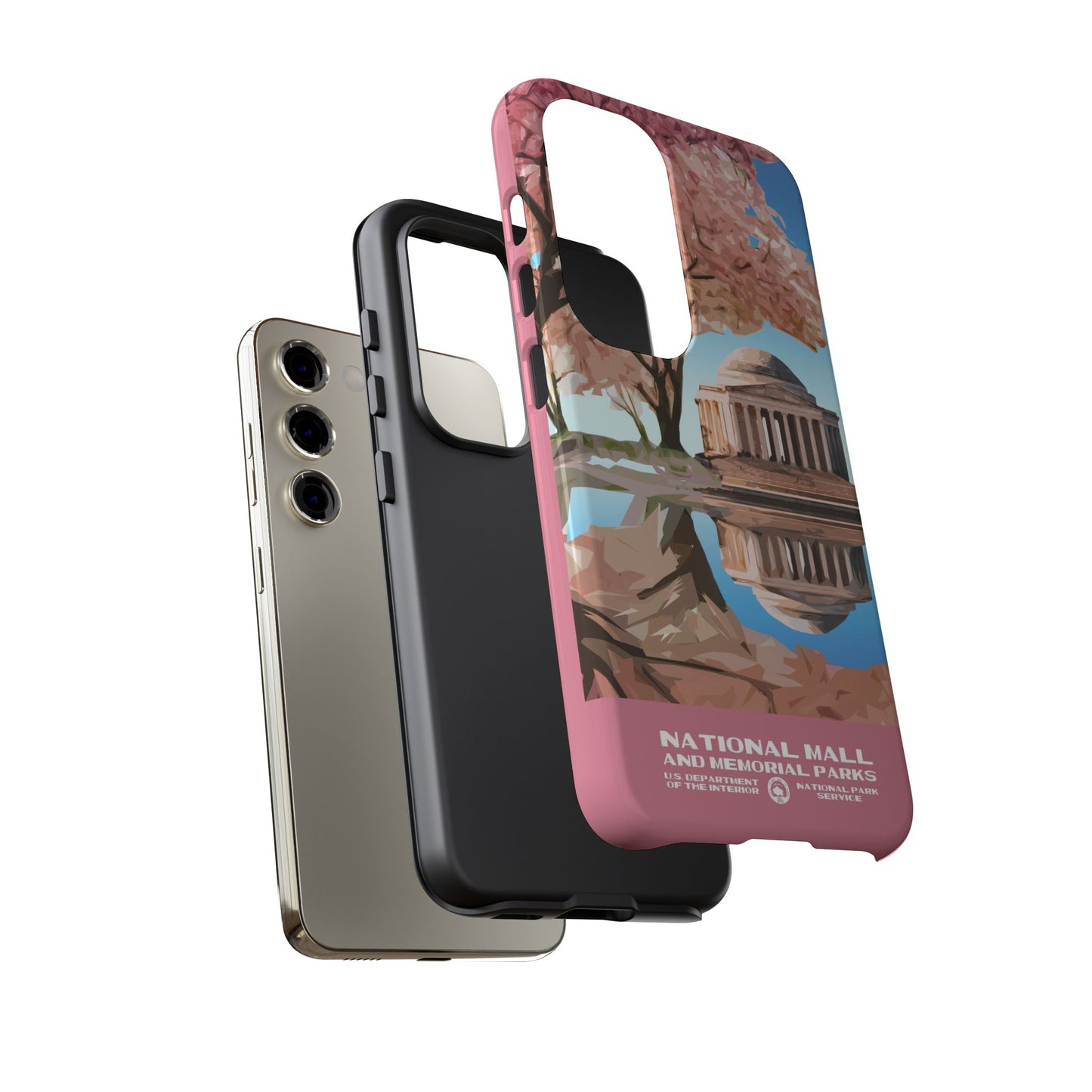 National Mall Washington DC WPA Phone Case