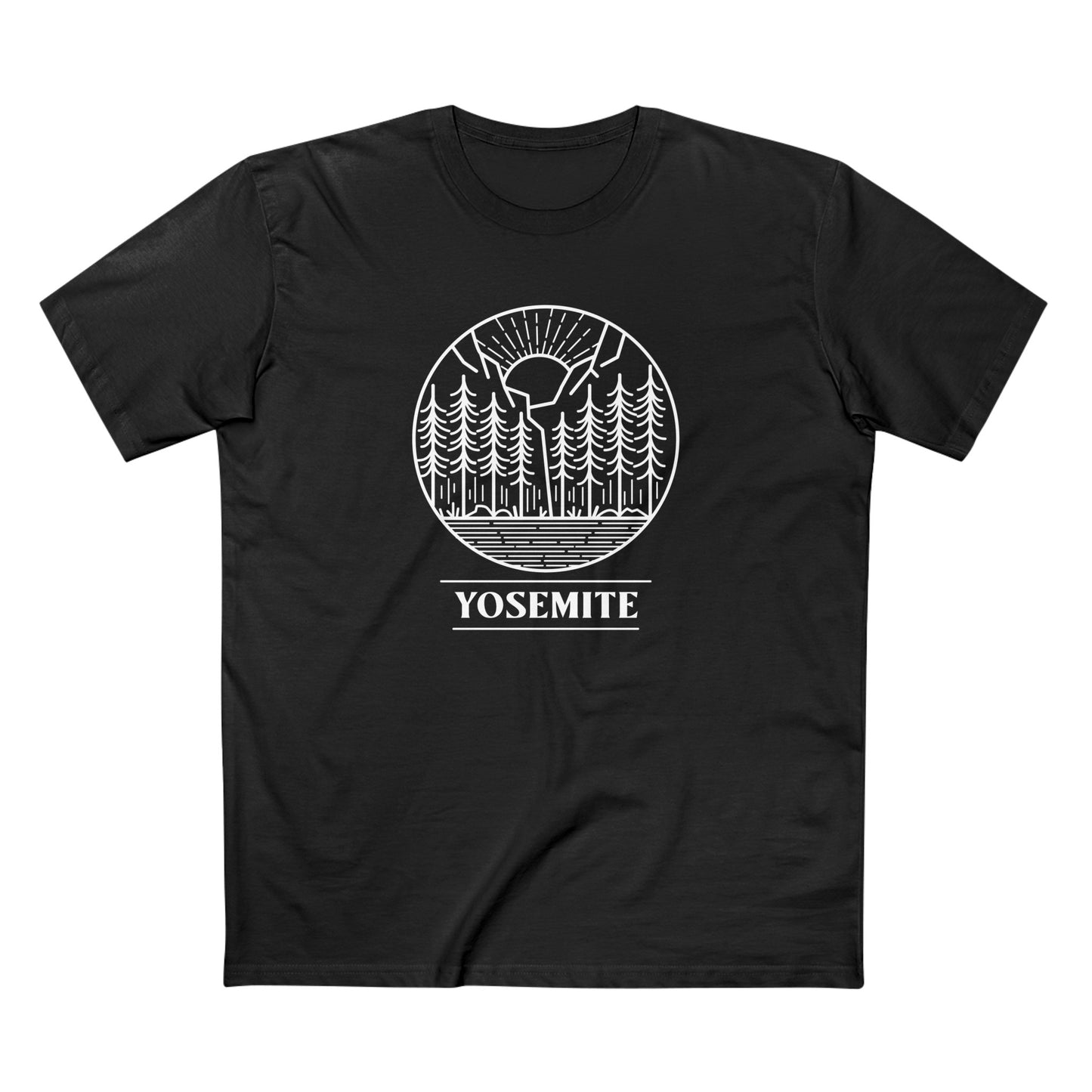 Yosemite National Park T-Shirt Sunrise Graphic