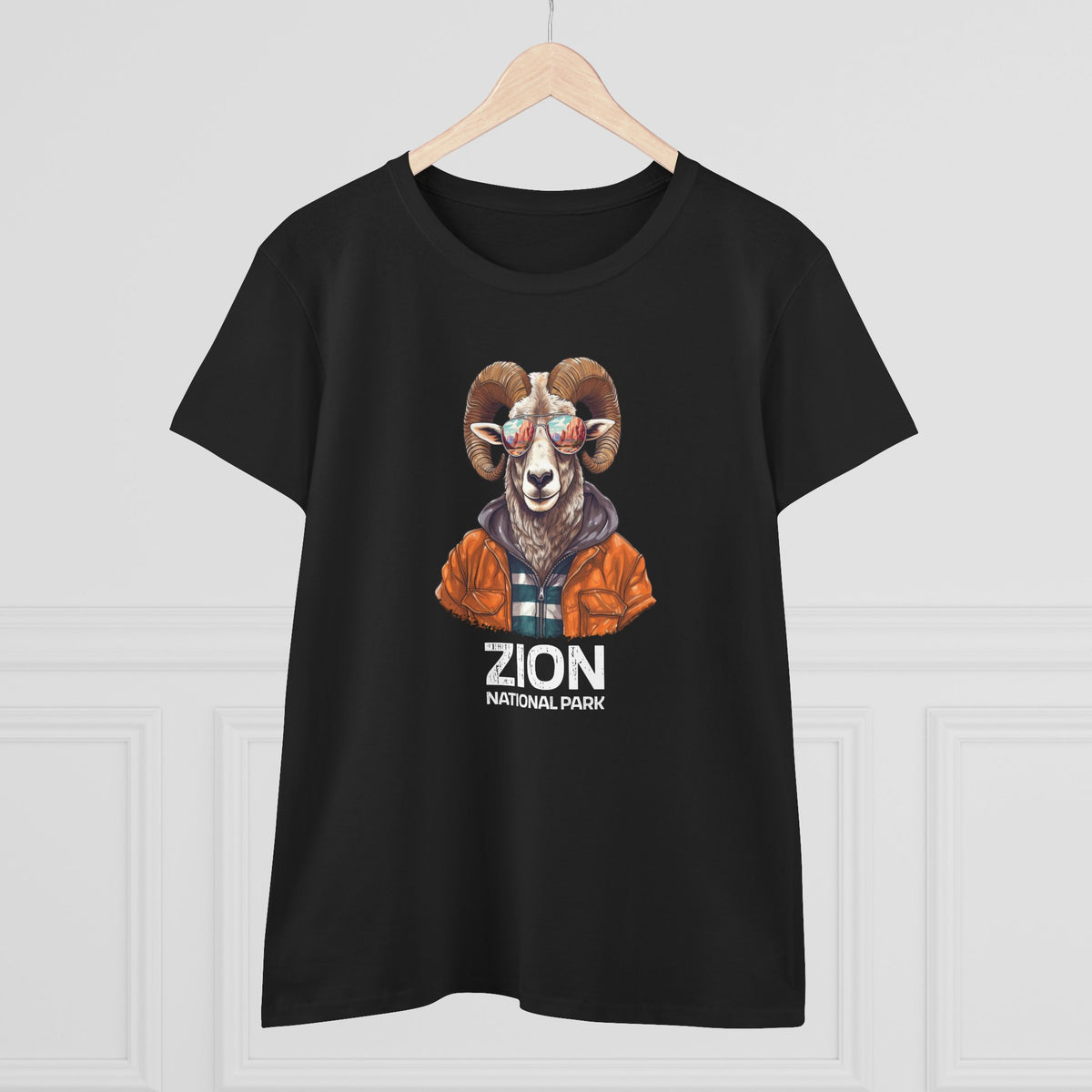 Zion National Park Women's T-Shirt - Cool Bighorn Sheep