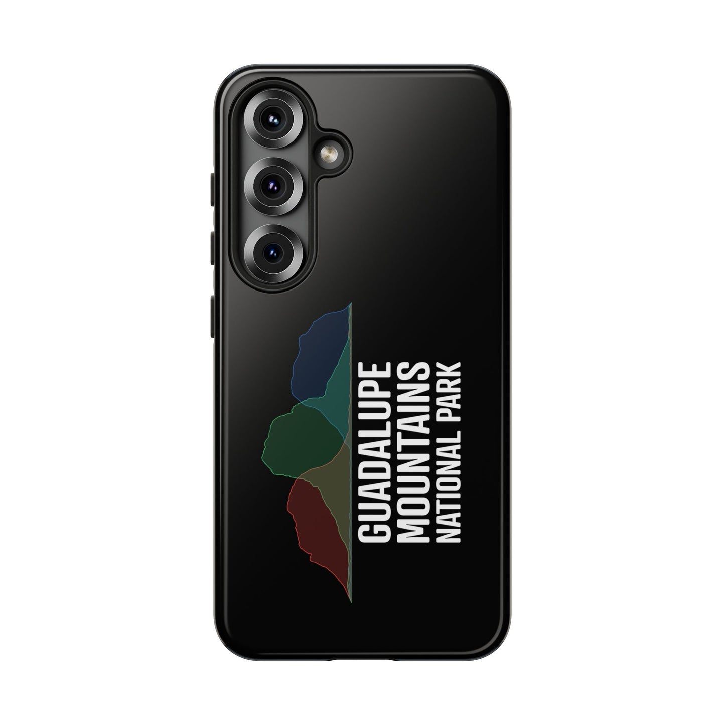 Guadalupe Mountains National Park Phone Case - Histogram Design