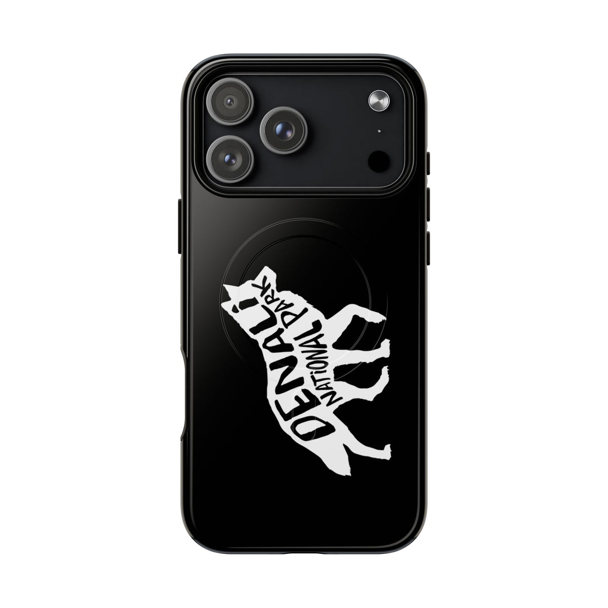 Denali National Park iPhone Case with MagSafe - Wolf Design