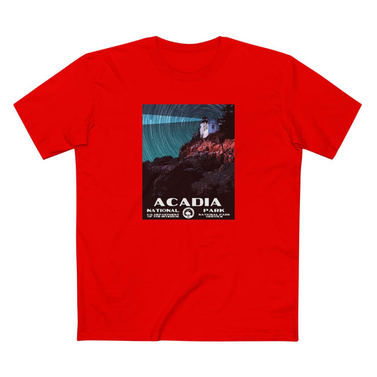 Acadia National Park T-Shirt in Red