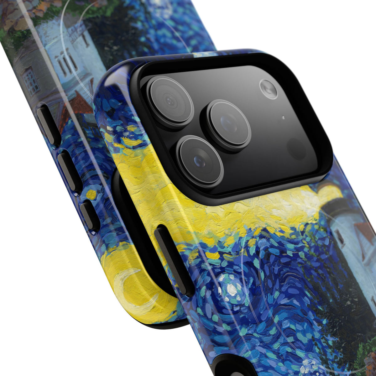 Acadia National Park iPhone Case with MagSafe - Starry Night Lighthouse