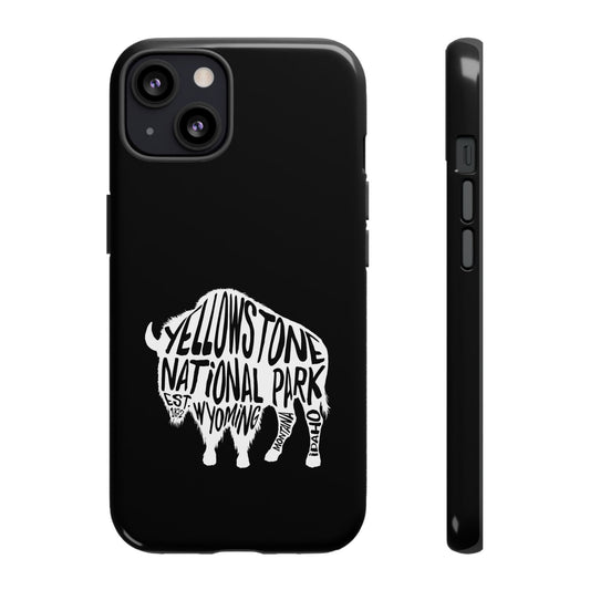 Yellowstone National Park Phone Case - Bison Design