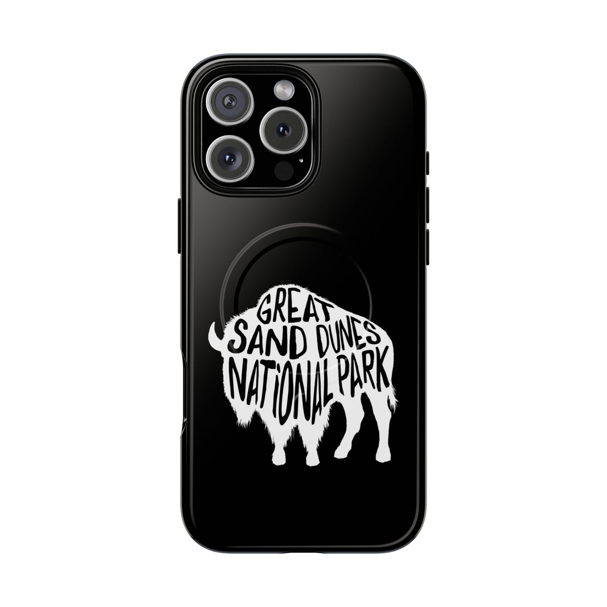 Great Sand Dunes National Park iPhone Case with MagSafe - Bison Design