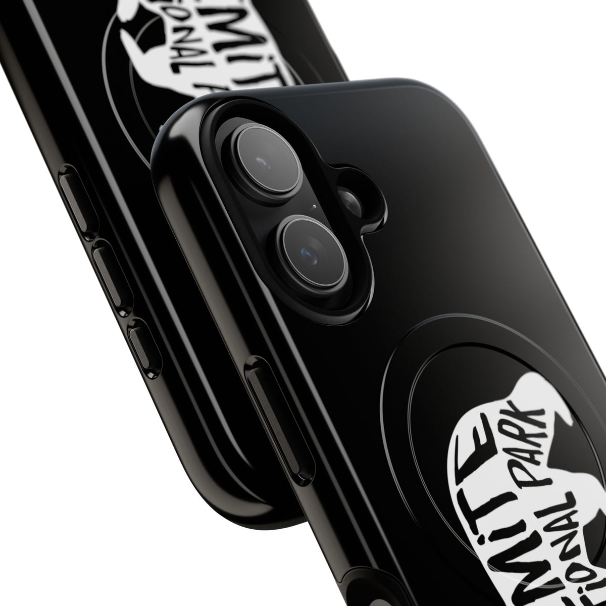 Yosemite National Park iPhone Case with MagSafe - Black Bear Design