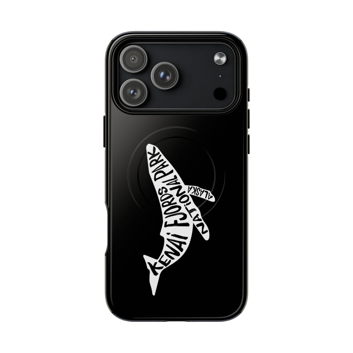 Kenai Fjords National Park iPhone Case with MagSafe - Humpback Whale Design