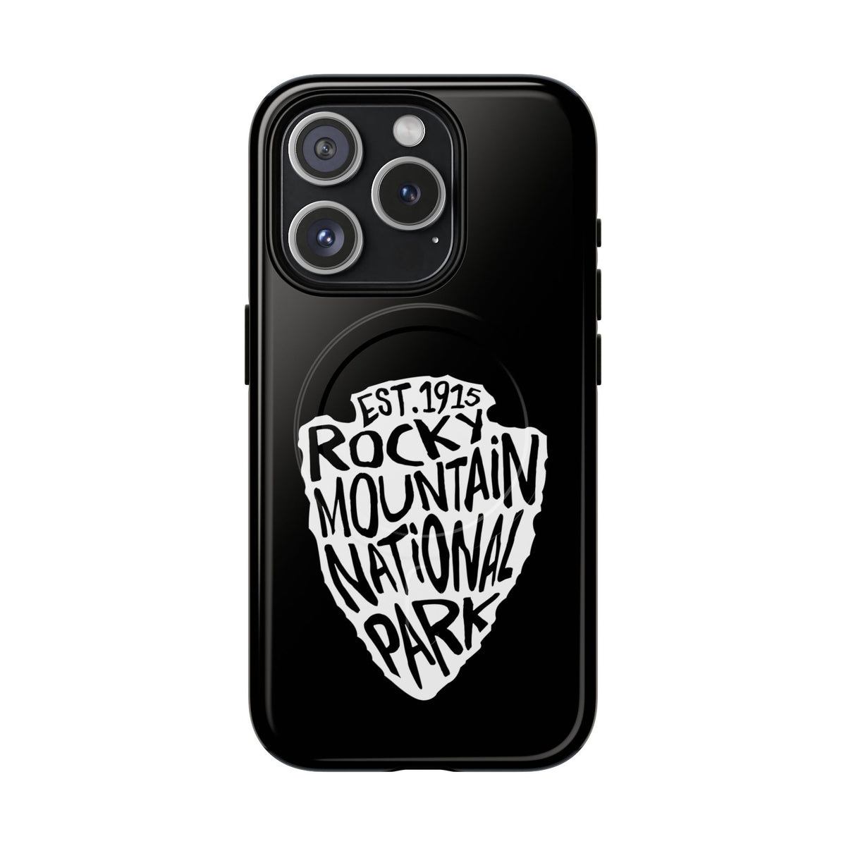 Rocky Mountain National Park iPhone Case with MagSafe - Arrowhead Design