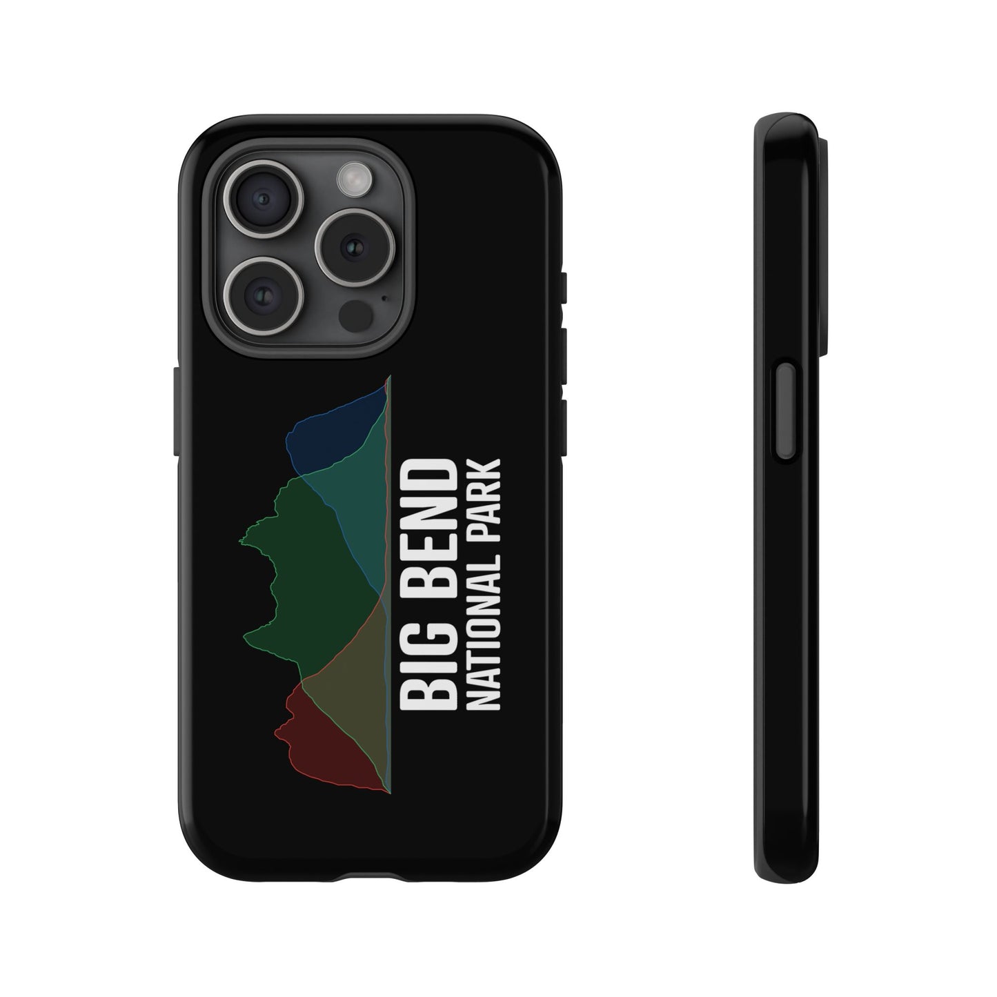 Big Bend National Park Phone Case - Histogram Design