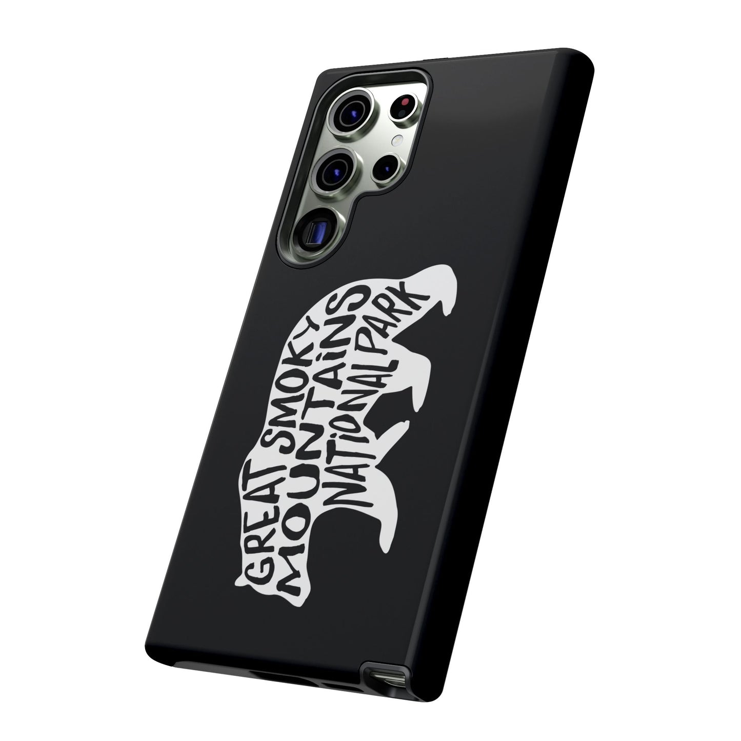 Great Smoky Mountains National Park Phone Case - Black Bear Design