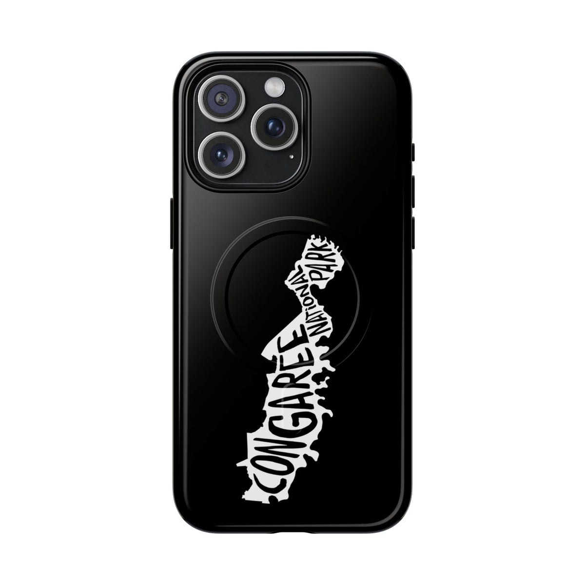 Congaree National Park iPhone Case with MagSafe - Map Design
