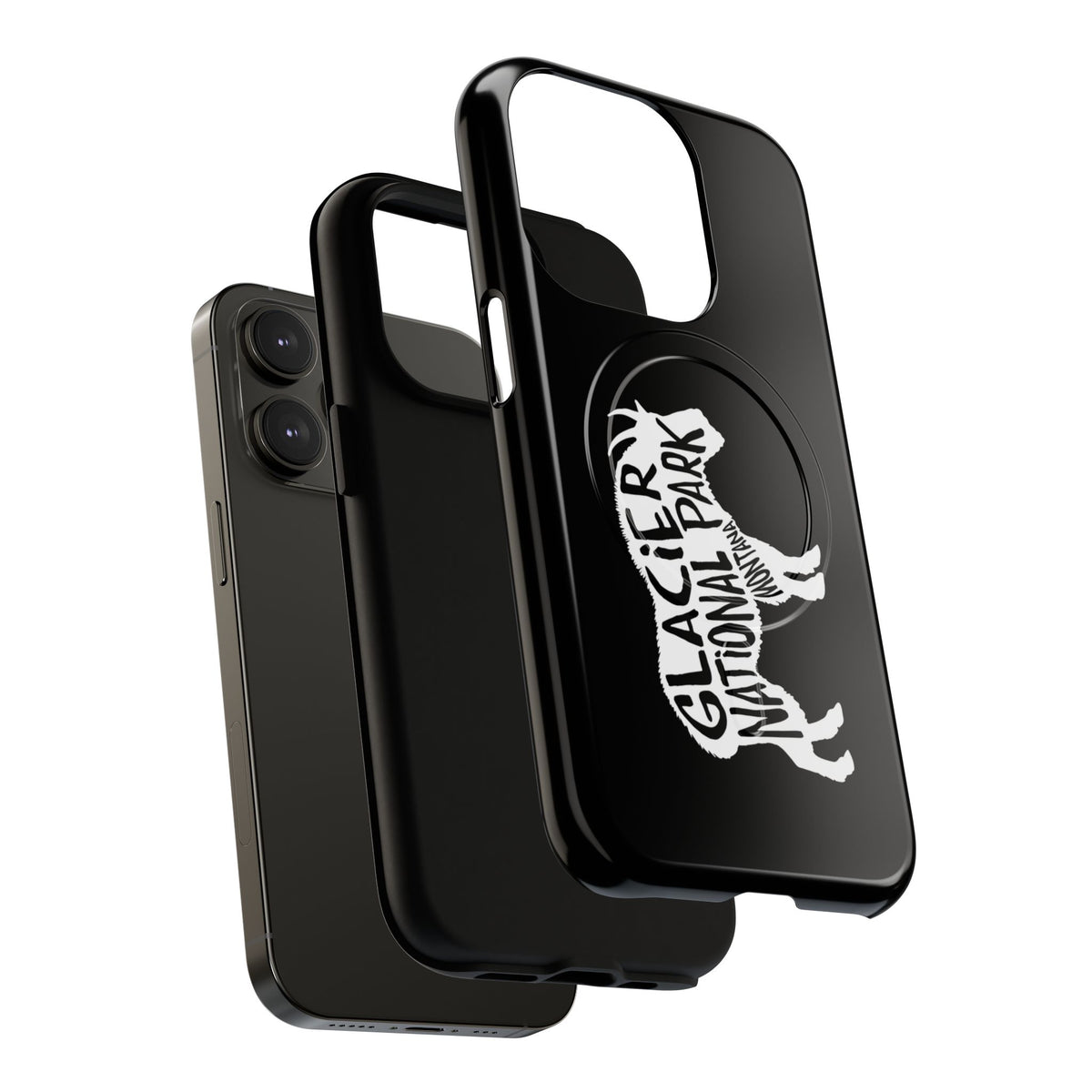 Glacier National Park iPhone Case with MagSafe - Mountain Goat Design