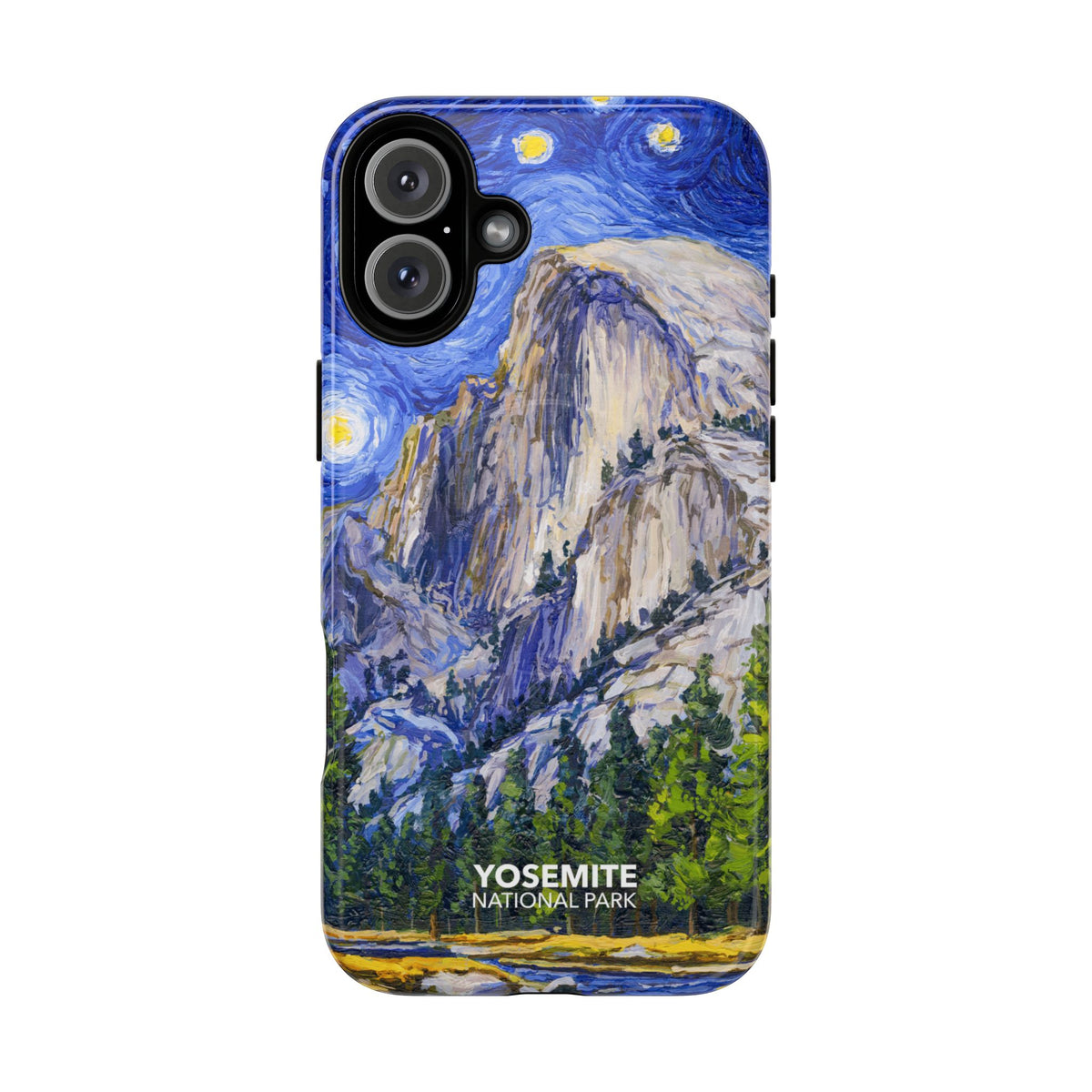 Yosemite National Park iPhone Case with MagSafe - Starry Night