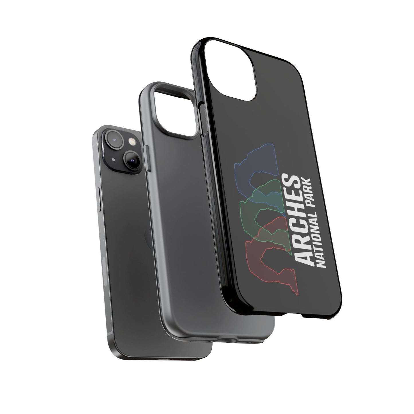 Arches National Park Phone Case - Delicate Arch Histogram Design
