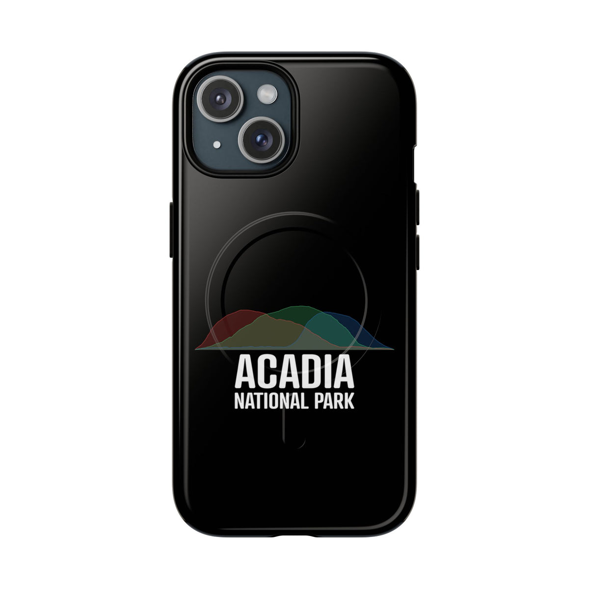 Acadia National Park iPhone Case with MagSafe - Histogram Design