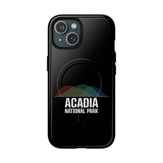 Acadia National Park iPhone Case with MagSafe - Histogram Design