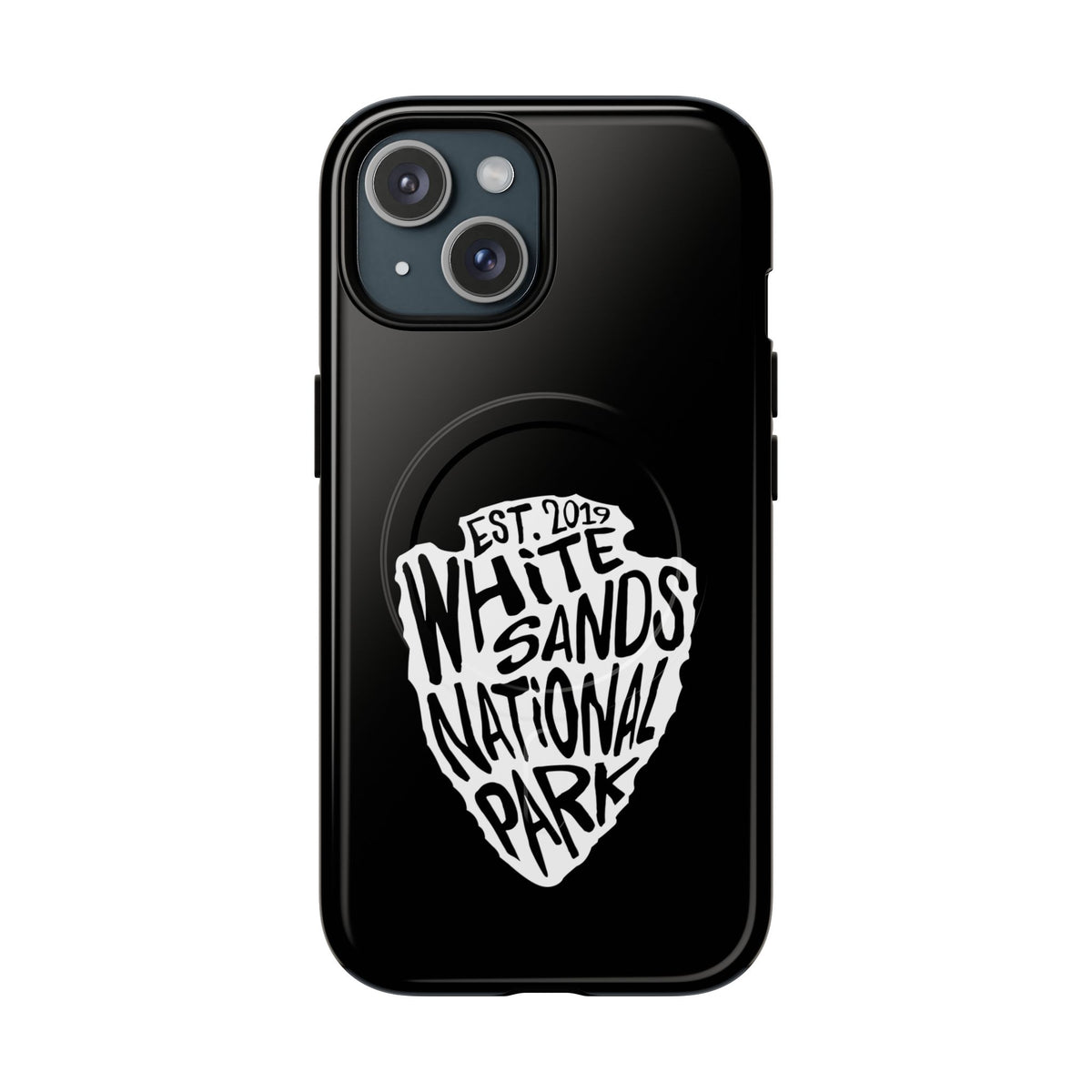 White Sands National Park iPhone Case with MagSafe - Arrowhead Design