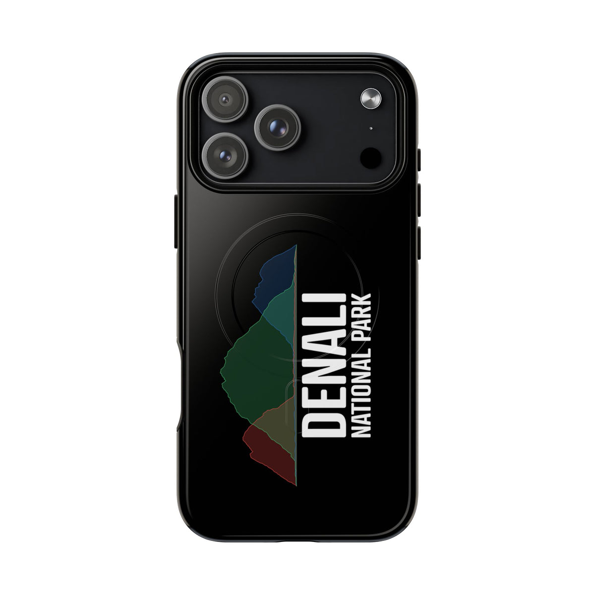 Denali National Park iPhone Case with MagSafe - Histogram Design