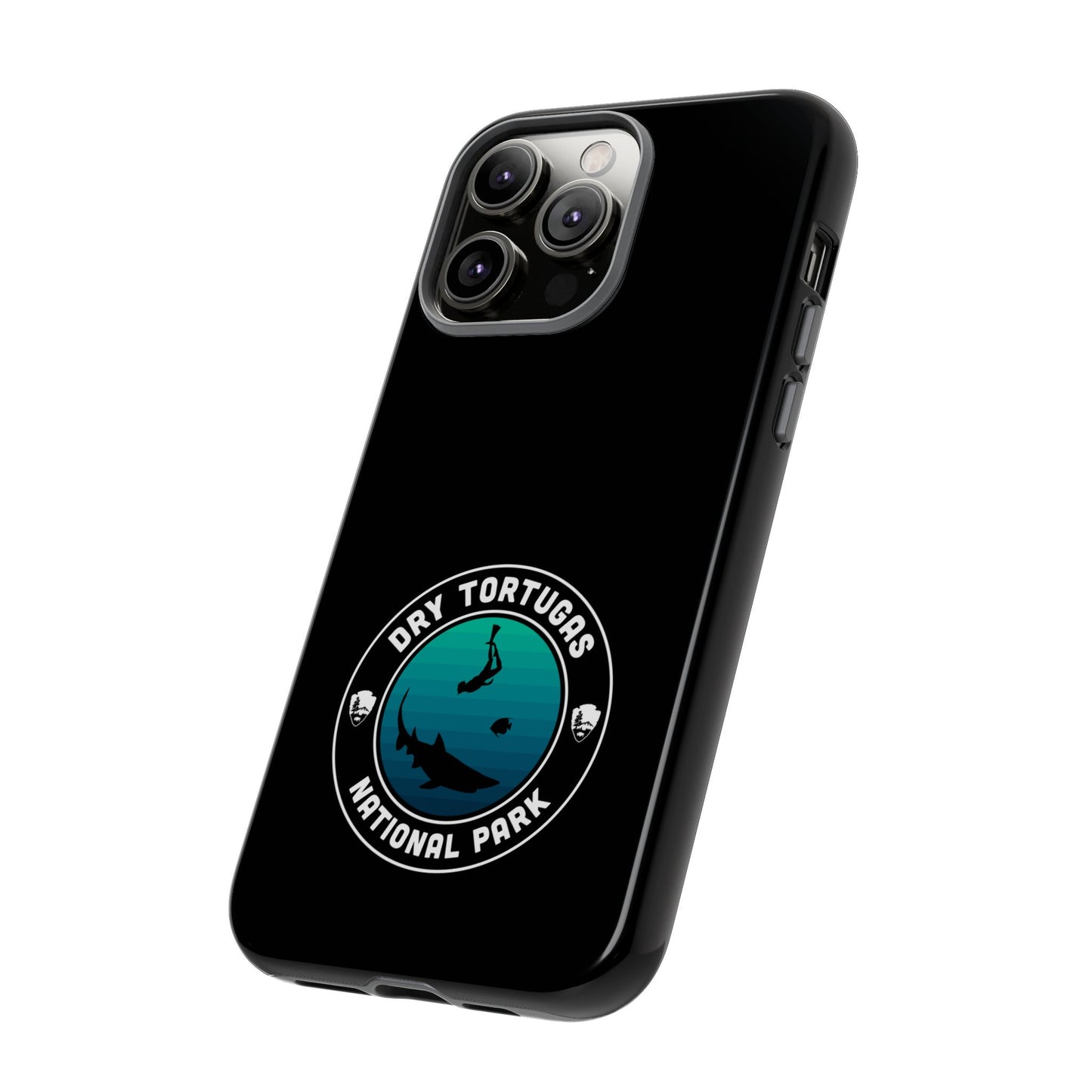 Dry Tortugas National Park Phone Case - Round Emblem Design