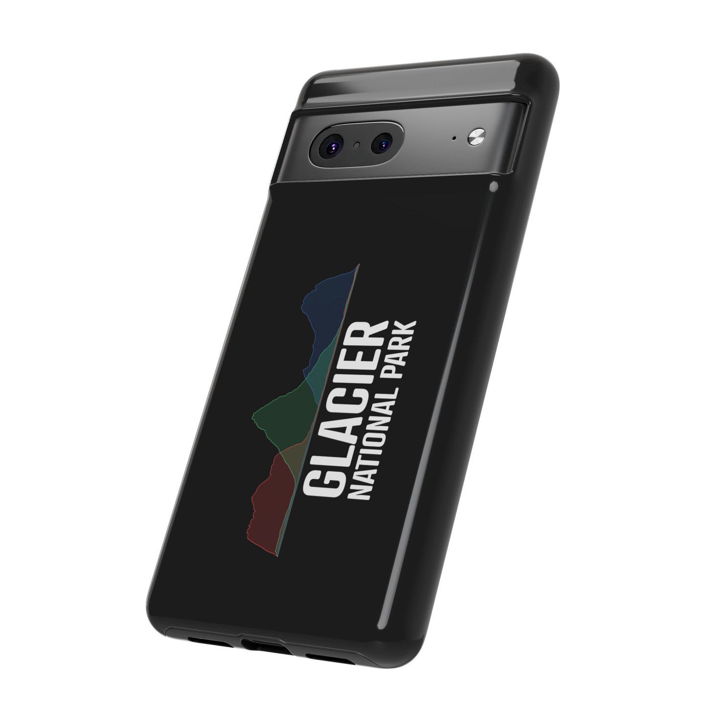 Glacier National Park Phone Case - Histogram Design