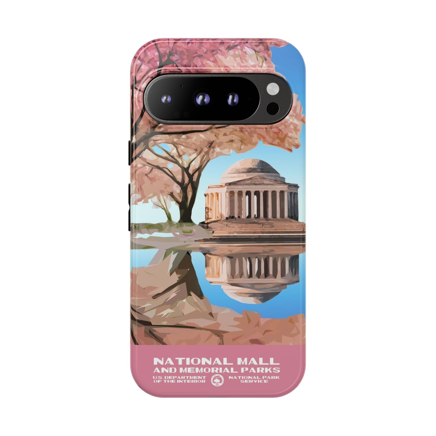 National Mall Washington DC WPA Phone Case