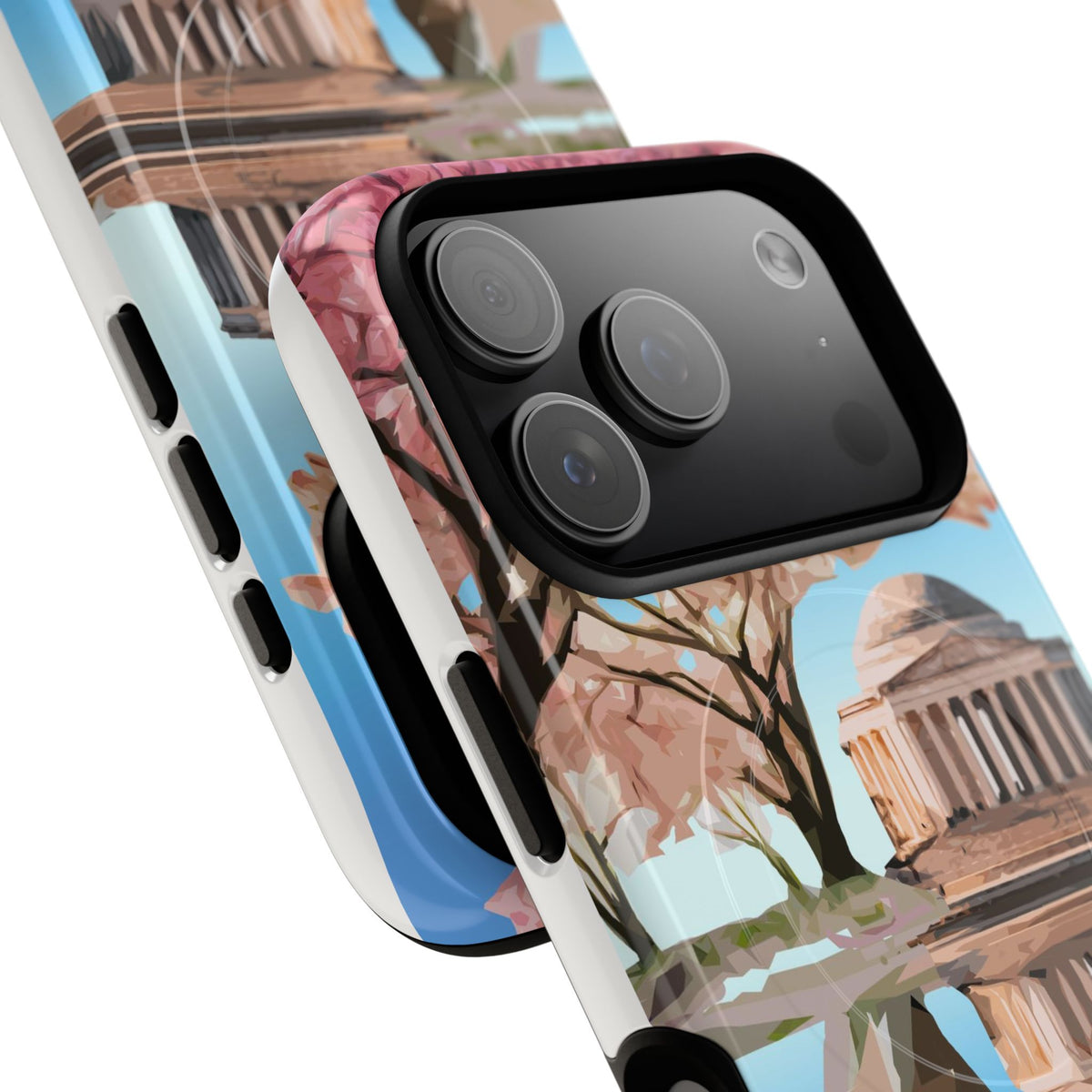 National Mall Washington DC iPhone Case with MagSafe - WPA Design