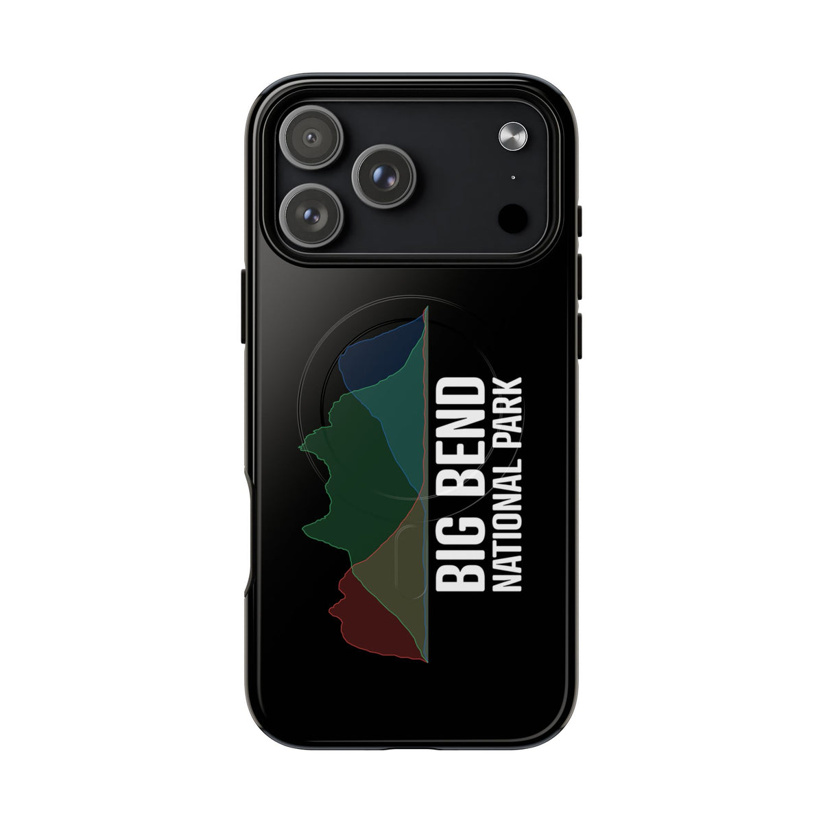 Big Bend National Park iPhone Case with MagSafe - Histogram Design