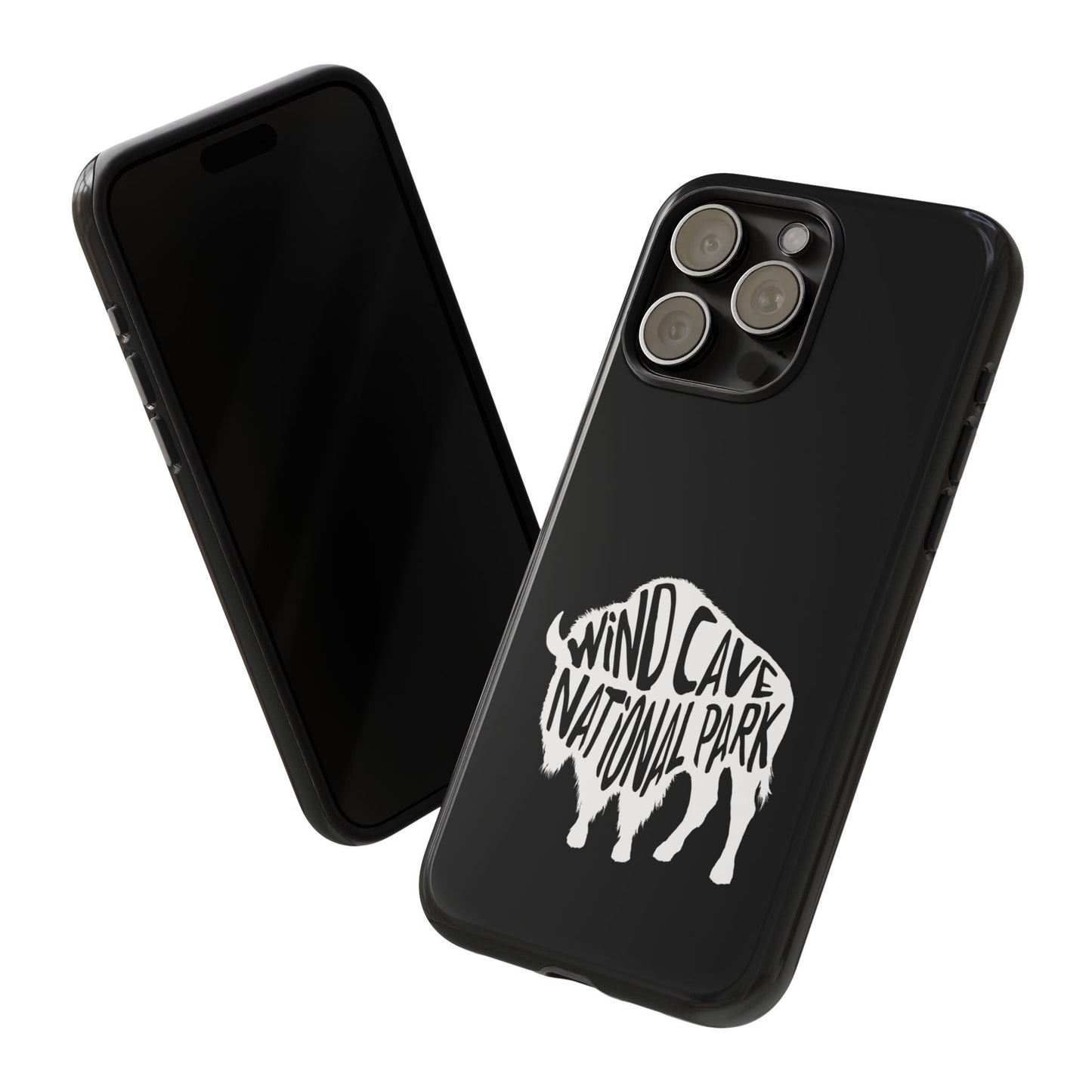 Wind Cave National Park Phone Case - Bison Design