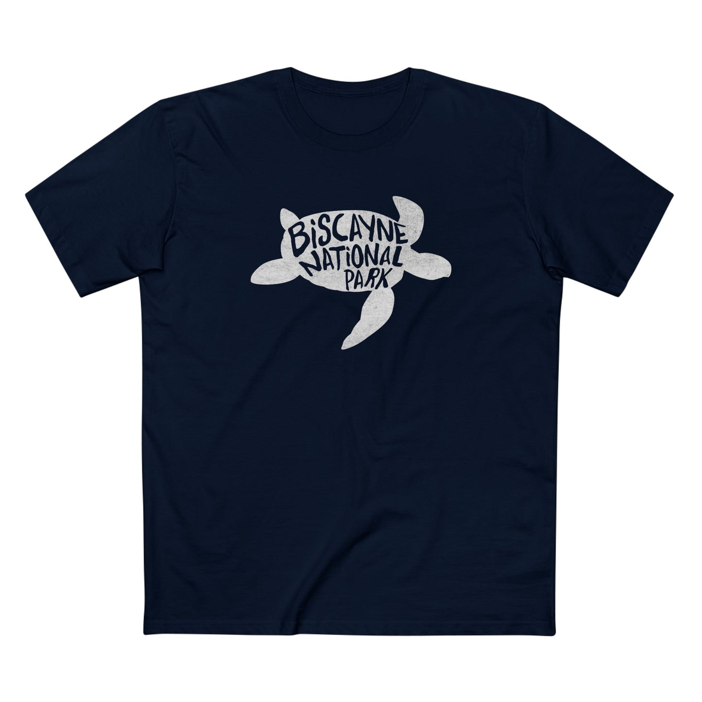 Biscayne National Park T-Shirt - Turtle in Navy