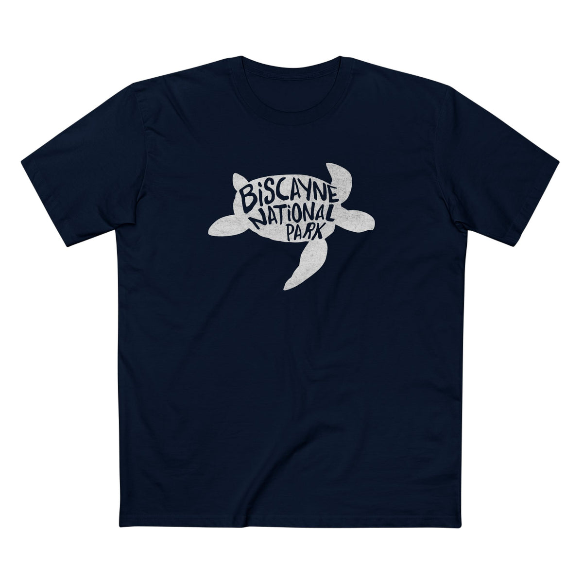 Biscayne National Park T-Shirt - Turtle in Navy