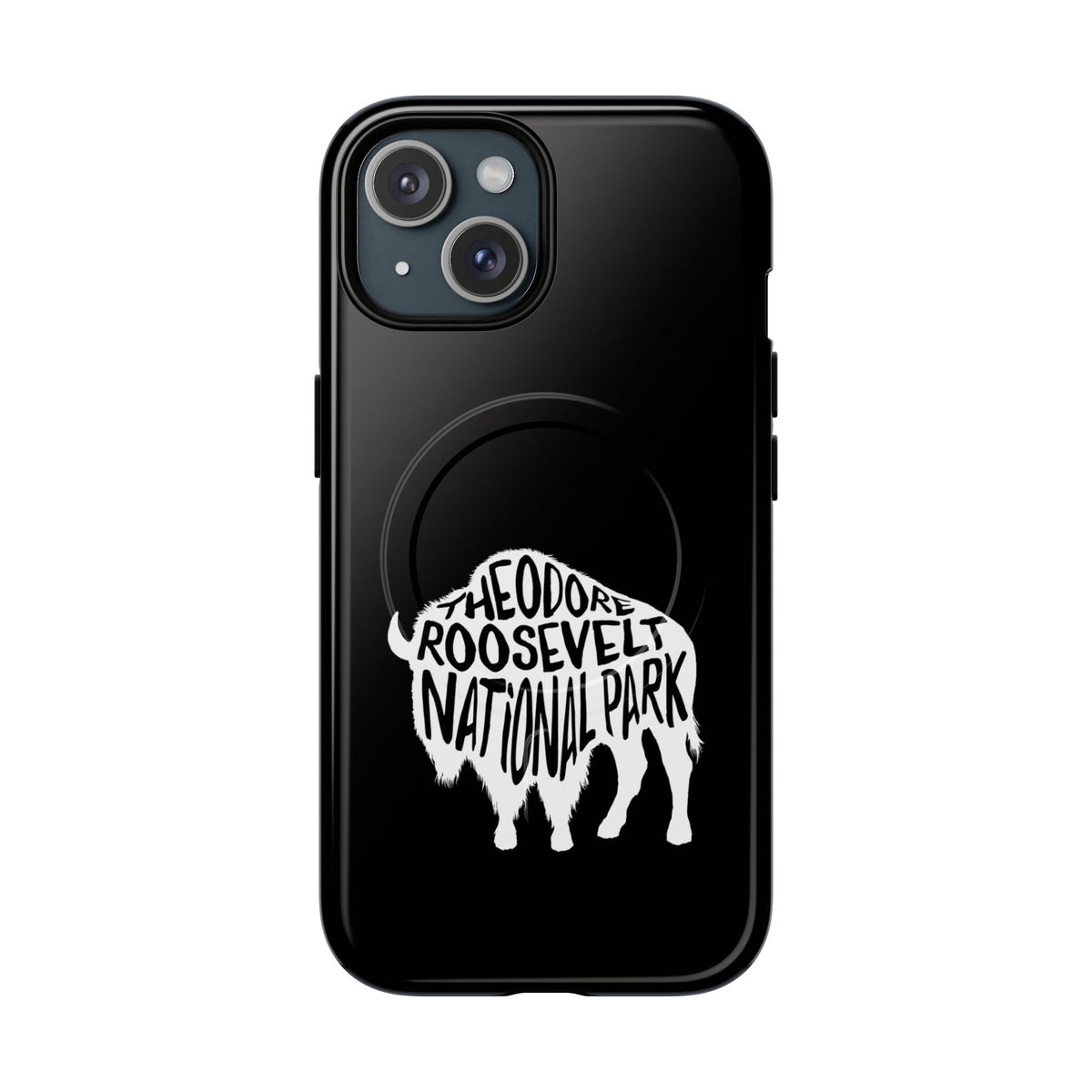 Theodore Roosevelt National Park iPhone Case with MagSafe - Bison Design