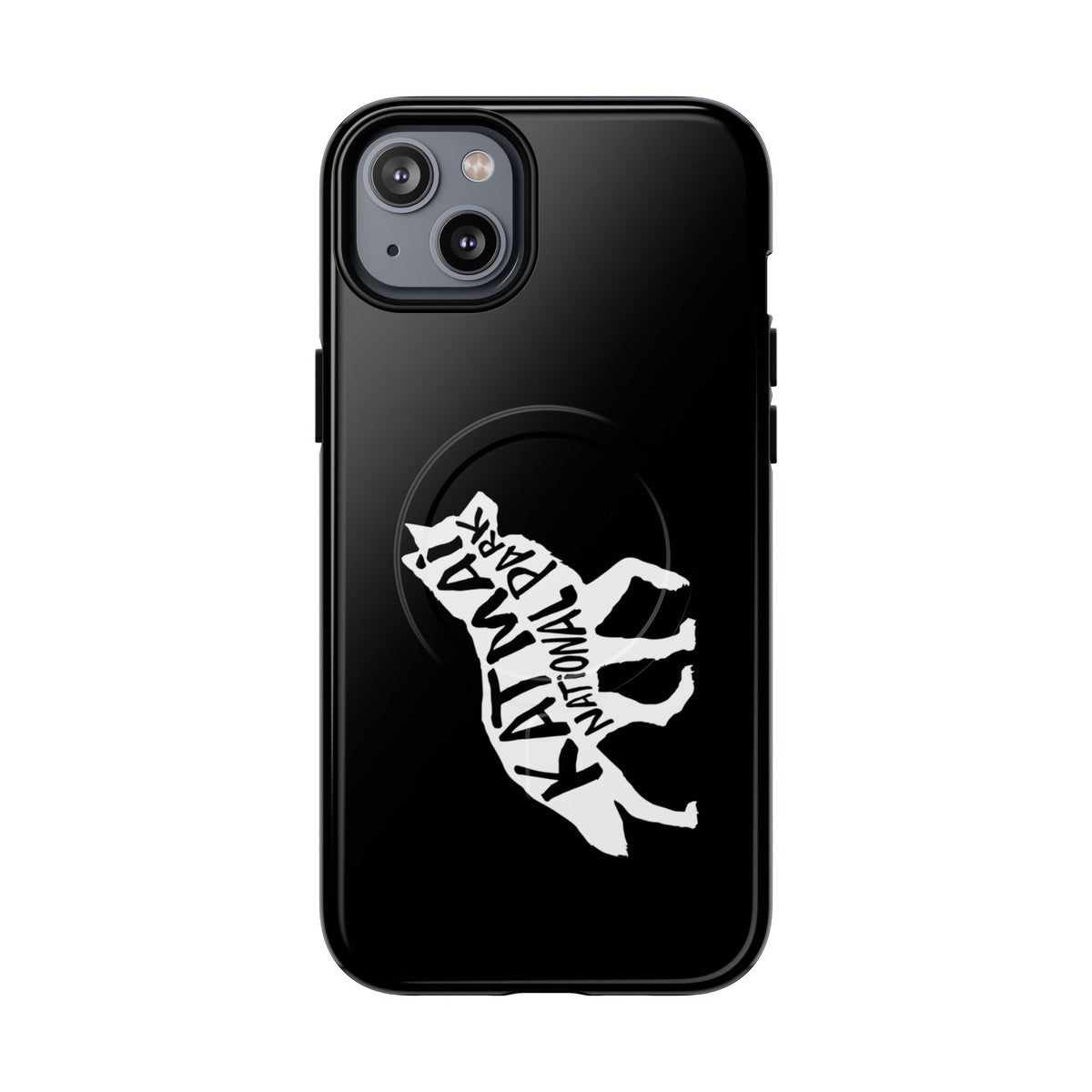 Katmai National Park iPhone Case with MagSafe - Wolf Design
