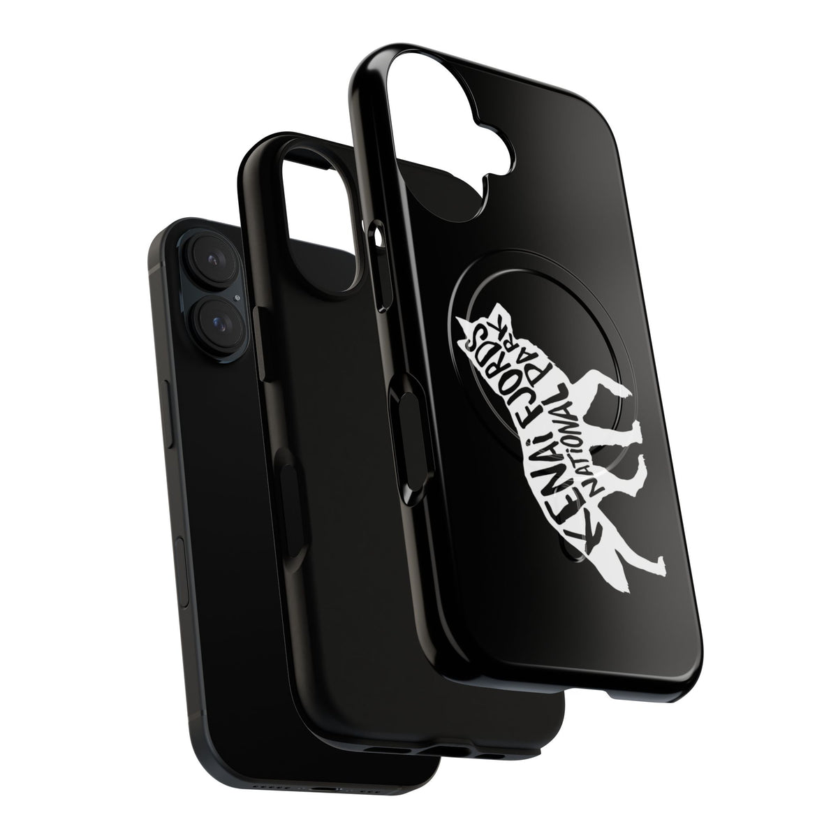 Kenai Fjords National Park iPhone Case with MagSafe - Wolf Design