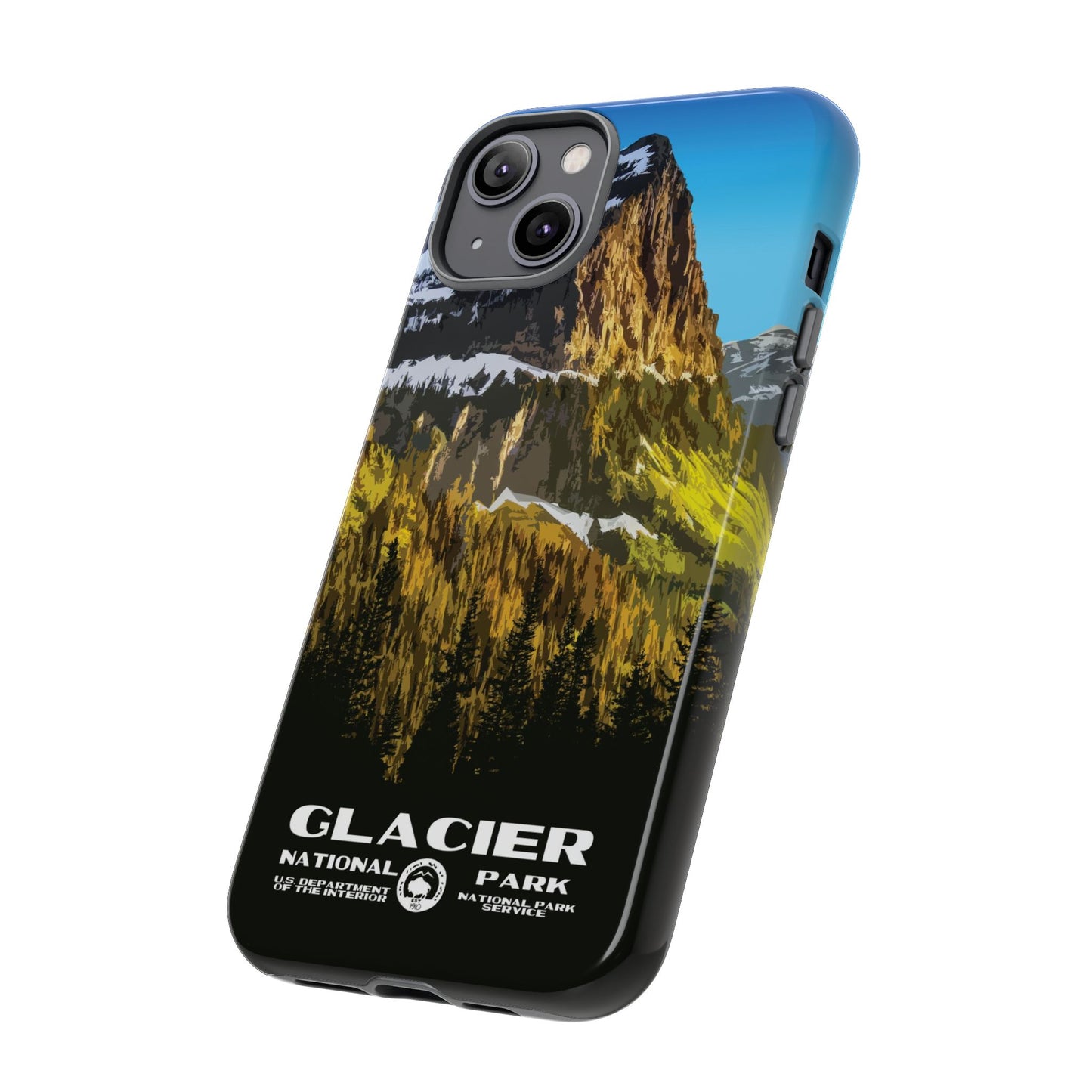 Glacier National Park Phone Case - WPA Style