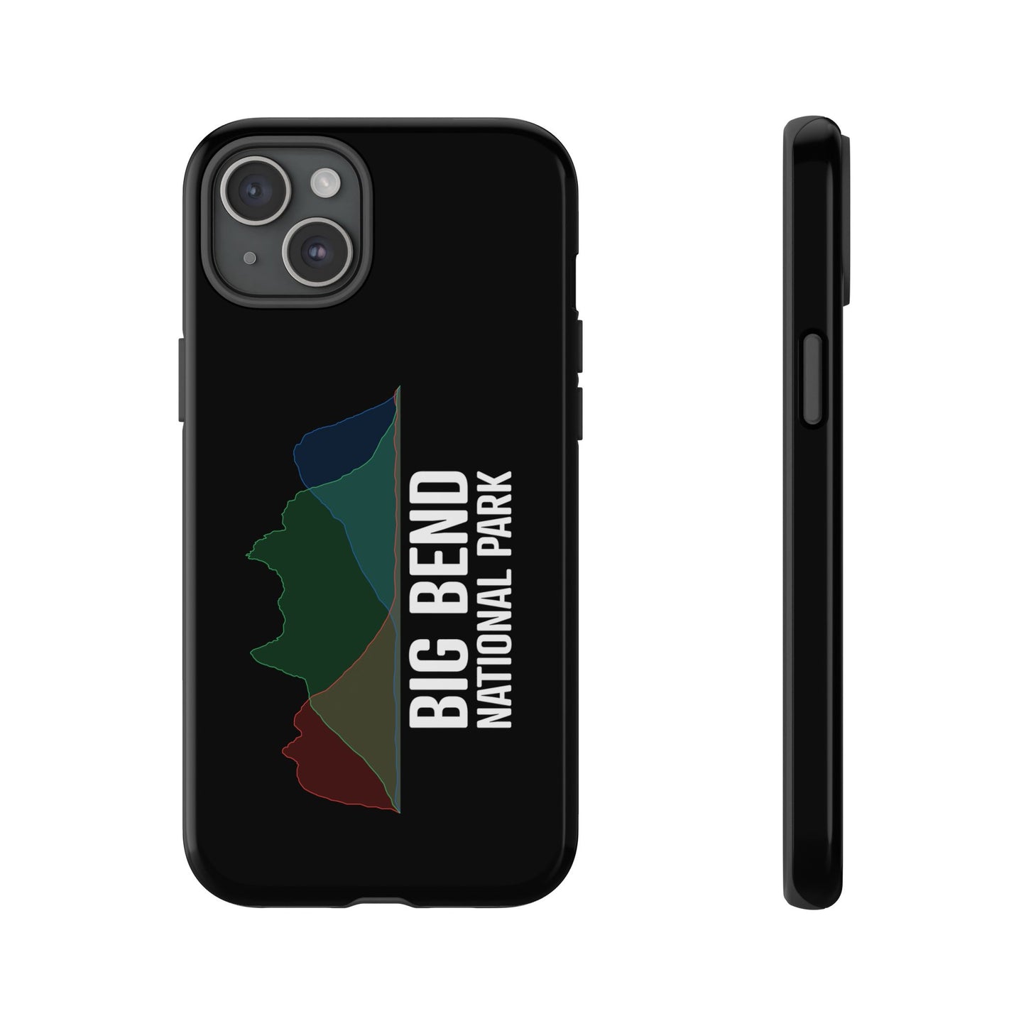 Big Bend National Park Phone Case - Histogram Design