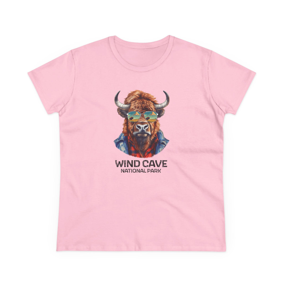Wind Cave National Park Women's T-Shirt - Cool Bison