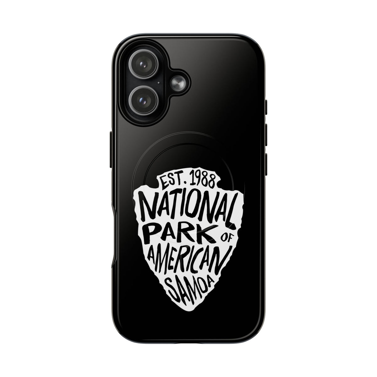 National Park of American Samoa iPhone Case with MagSafe - Arrowhead Design
