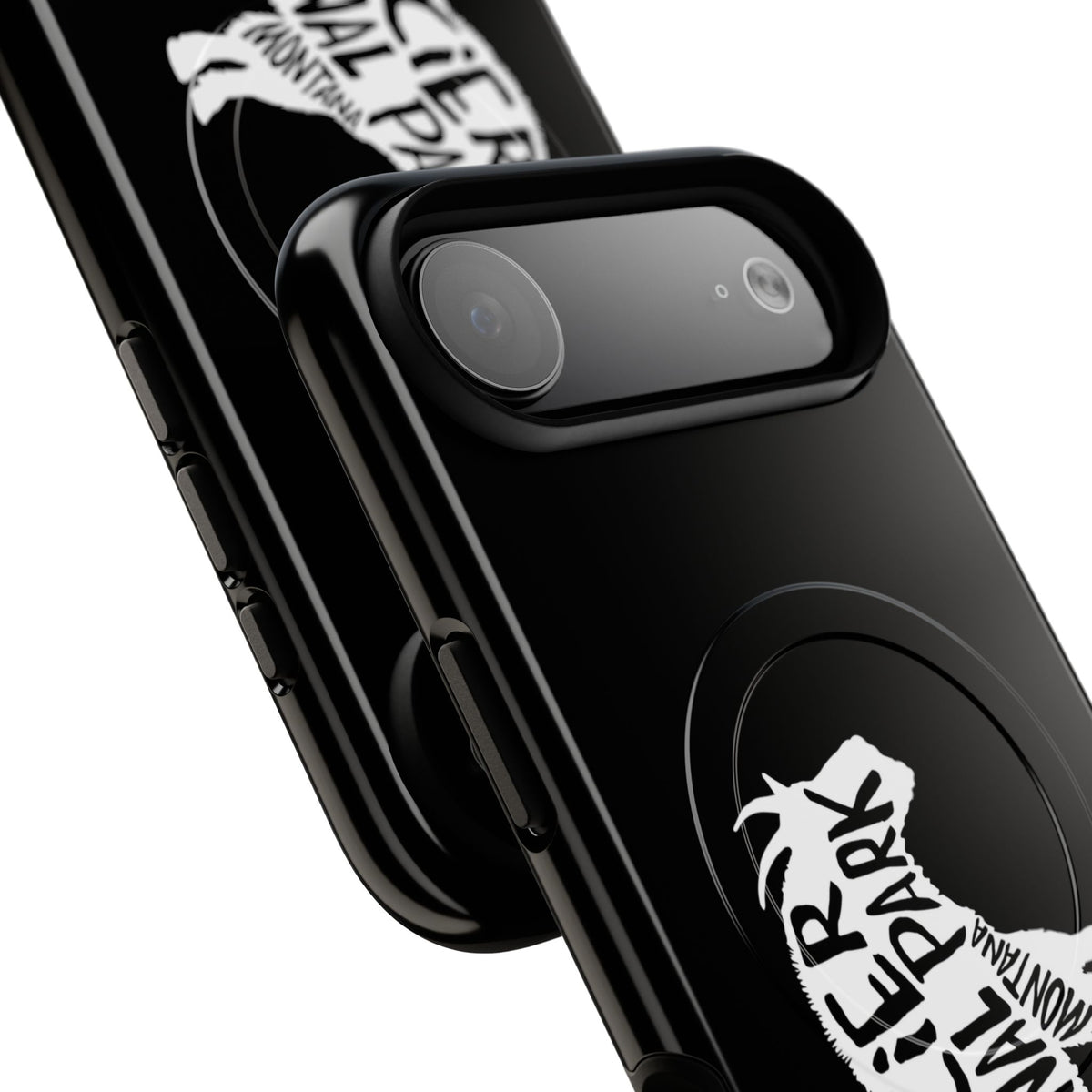 Glacier National Park iPhone Case with MagSafe - Mountain Goat Design